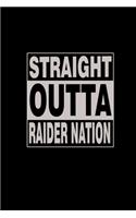 Straight outta raider nation: Food Journal - Track your Meals - Eat clean and fit - Breakfast Lunch Diner Snacks - Time Items Serving Cals Sugar Protein Fiber Carbs Fat - 110 pag