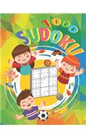 1000 Sudoku: 1,000 Easy to Hard Puzzles, for Sudoku lovers Relax and Solve.