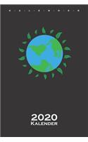 grüne Erde Kalender 2020