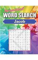 Jacob Word Search: Large Print Word Find Puzzles