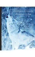 I breathe in my courage and exhale my fear