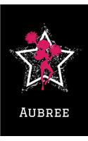 Aubree Cheerleading Notebook