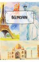 Belmopan: Ruled Travel Diary Notebook or Journey Journal - Lined Trip Pocketbook for Men and Women with Lines