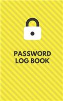 Password Log Book: Internet Address and Password Book Alphabetical Organizer Book 5x8 Inch Notebook Pocket Size (Volume 10)(10 Password Log Book)