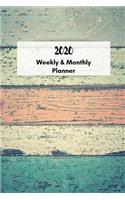 2020 Weekly & Monthly Planner: Jan. 2020 - Dec 2020 Organizer I Monthly Calendar I Day Planner Annual Planner I Birthday Planner with To Do List & Notes