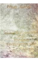 Prayer Journal Psalm 119: 105: Christian Prayer, and Bible Studie Journal