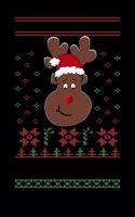 Christmas Reindeer Notebook