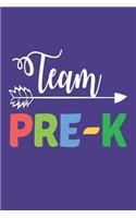Team Pre-K: Back To School Preschool Class Activity Workbook