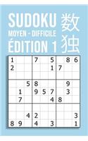 SUDOKU moyen - difficile Édition 1