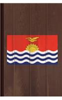 Kiribati Flag Journal Notebook