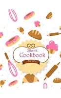 Blank Cookbook: A Blank Recipe Book to Write in (Recipe Journal).