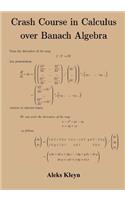 Crash Course in Calculus over Banach Algebra