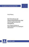Die Entwicklung Der Geschwisterbeziehung Unter Handlungstheoretischer Perspektive