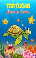 Tortugas Libro para Colorear