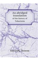 An Abridged Translation of the History of Tabaristán