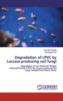 Degradation of LPVC by Laccase producing soil fungi