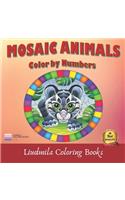 Mosaic Animals Color By Number