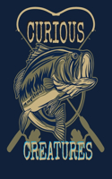 Curious Creatures: Best Printable Sea Animals Coloring Pages Book for Girls & Boys - Sea Creatures Coloring Pages Book With Featuring Beautifully - Stress Relieving 50
