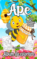 Ape Album da Colorare per Bambini