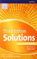 Solutions: Upper-Intermediate: Student's Book A Units 1-3