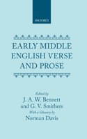 Early Middle English Verse and Prose