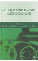 Aspects of Modern Monetary and Macroeconomic Policies