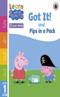 Learn with Peppa Phonics Level 1 Book 3 – Got It! and Pips in a Pack (Phonics Reader): (Learn with Peppa)