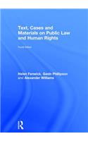 Text, Cases and Materials on Public Law and Human Rights