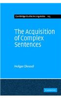 Acquisition of Complex Sentences