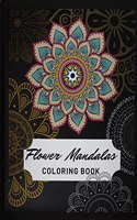 Flower Mandalas Coloring Book: 100 Mandalas Flowers Design for Adult Relaxing and Stress Relieving