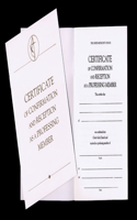 United Methodist Covenant I Confirmation and Reception Certificates (Pkg of 3)