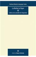 La Mothe Le Vayer: Lettre Sur La Comedie de l'Imposteur