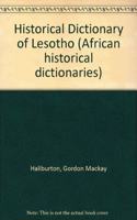 Historical Dictionary of Lesotho