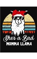 She's a Bad Momma Llama