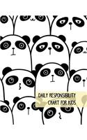 Daily Responsibility Chart for Kids: Daily, Weekly and Bonus Task Chore Chart for Kids.
