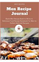 Men Recipe Journal