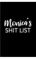 Monica's Shit List