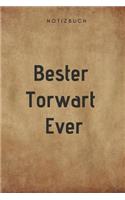 Bester Torwart Ever Notizbuch