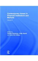 Contemporary Issues in Financial Institutions and Markets