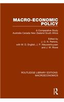 Macro-Economic Policy