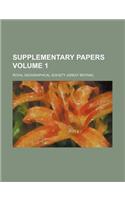 Supplementary Papers Volume 1: (English)