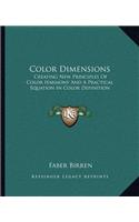 Color Dimensions