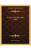 To Leda And Other Odes (1904)