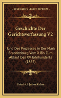 Geschichte Der Gerichtsverfassung V2