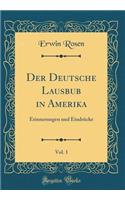 Der Deutsche Lausbub in Amerika, Vol. 1