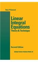 Linear Integral Equations