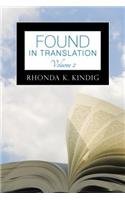 Found in Translation Volume 2: (English)