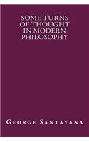 Some Turns of Thought in Modern Philosophy