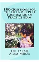 1500 Questions for the DCH/ MRCPCH Foundation of Practice exam