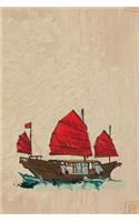 Sanpan Red Sails Notebook